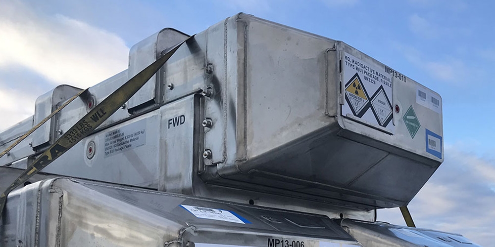 Behälter zum Transport von frischem Brennstoff