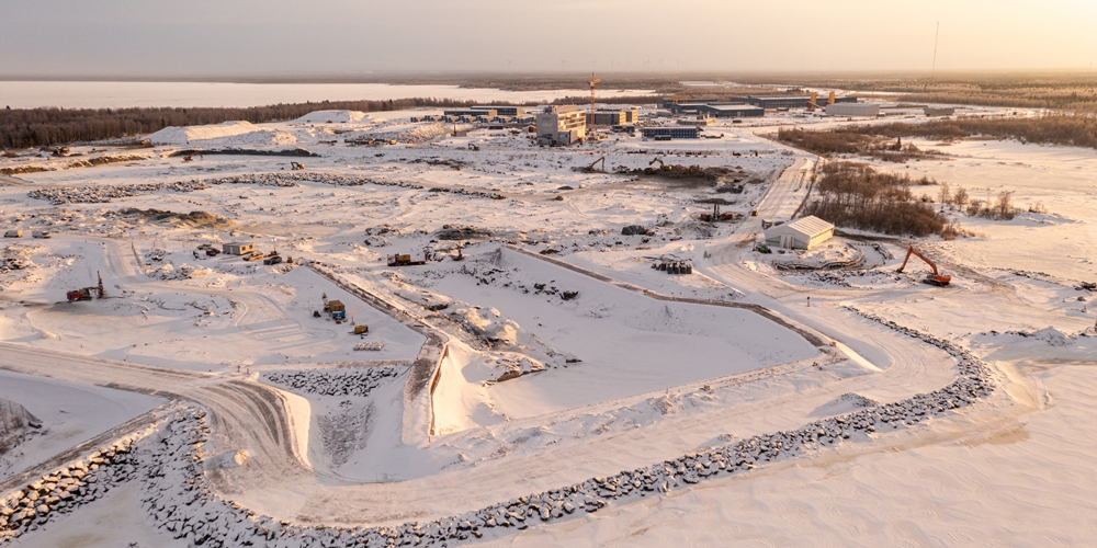 Le chantier de la nouvelle centrale Hanhikivi 1 en Finlande