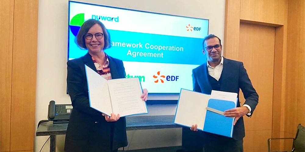 Petra Lundström (Fortum) et Vakis Ramany (EDF)