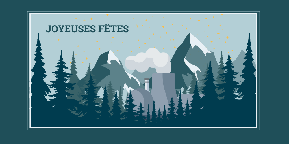 Carte de Noël du Forum nucléaire suisse