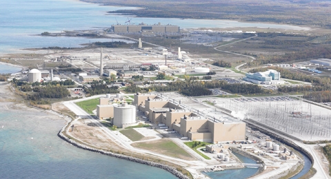 Les travaux de mise à niveau achevés, Bruce 1 est à nouveau connectée au réseau.