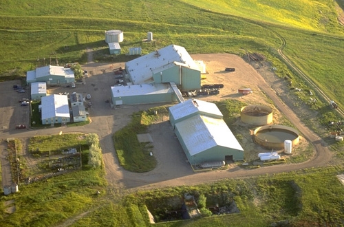 Nach Jahren des Rückgangs steigt die Uranproduktion in den USA wieder an. Im Bild die Highland Uranium Mine in Wyoming.