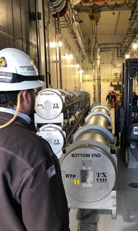 Der erste Brennstoff für Vogtle-3 ist am Standort angekommen.
