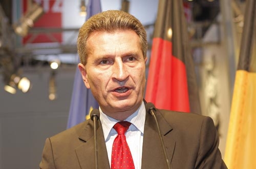 Der deutsche Günther Öttinger soll neuer EU-Energiekommissar werden