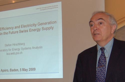 «Stefan Hirschberg: «La production d’électricité pauvre en CO[sub]2[/sub]  est décisive en matière de diminution efficace des émissions de CO[sub]2[/sub] .»