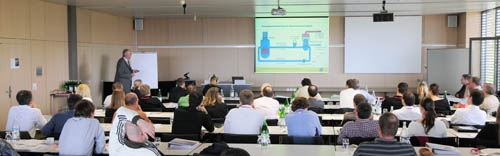 Seminarteilnehmerin Sabine Müller vom PSI zum ersten SGK-Grundlagenseminar: «Ein sehr interessanter und abwechslungsreicher Themenmix mit vielen spannenden Vorträgen rund um die Kernenergie und ihr Umfeld inklusive Abend-Sportprogramm.»