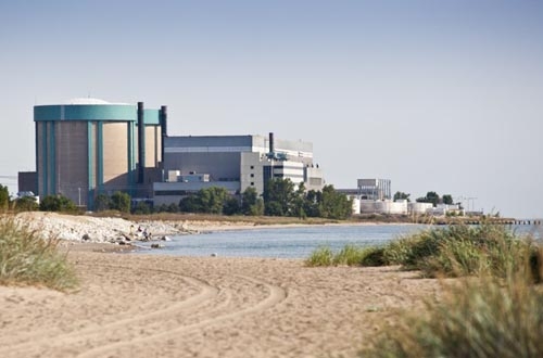 Arrêtée en 1998, la centrale nucléaire de Zion dans l'Etat fédéral de l'Illinois commencera à être démantelée en septembre 2010.