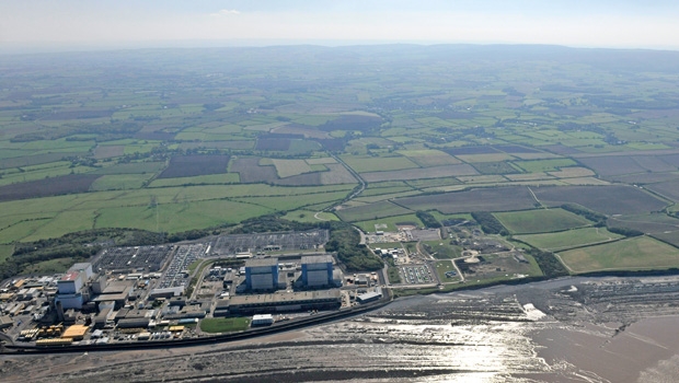 Le Français EDF et le Chinois CGN veulent construire deux EPR en bordure du site des deux réacteurs avancés refroidis au gaz (AGR) Hinkley Point B.