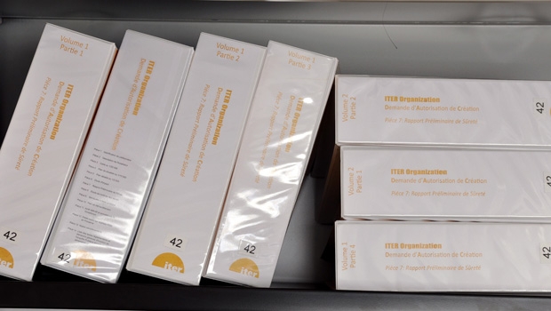 La documentation de description technique de l’Iter comporte sept volumes de plus de 5200 pages au total.