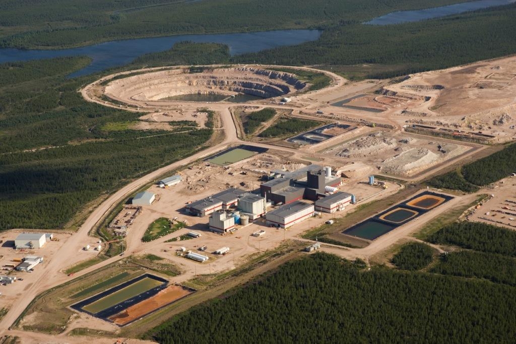 Das in der Mine Midwest gewonnene Uran soll in der Uranmühle McClean Lake verarbeitet werden.