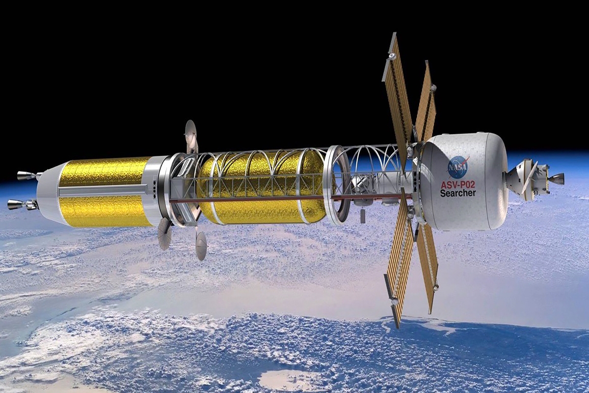 Rakete mit Nuklearantrieb