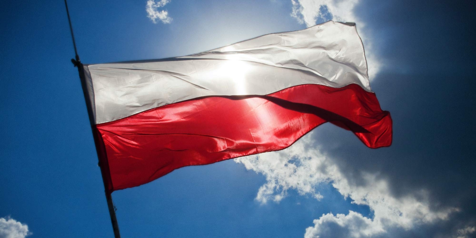 Drapeau de la Pologne