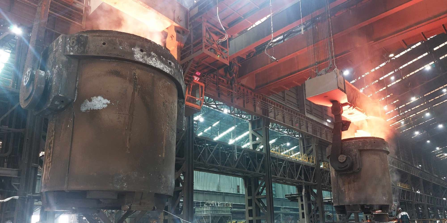 Vue intérieure de la fonderie Doosan