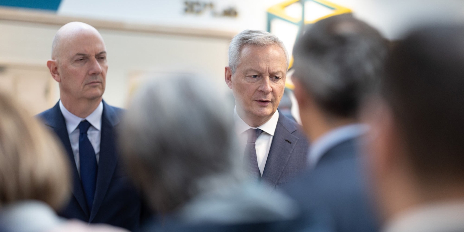 Bruno Le Maire und Roland Lescure