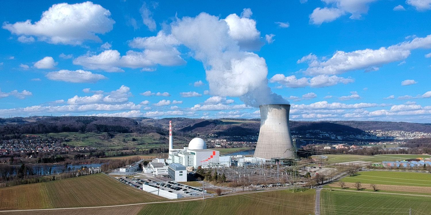 La centrale nculéaire de Leibstadt