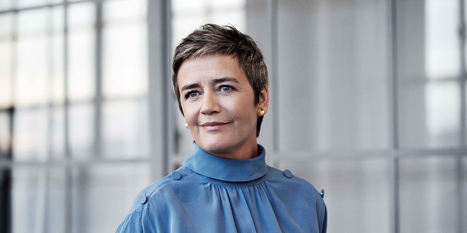 Margrethe Vestager, vice-présidente exécutive chargée de la politique de concurrence de l’UE