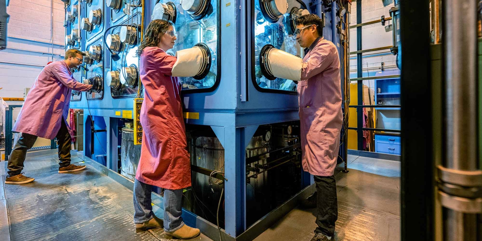 Ingenieure des Argonne National Laboratory
