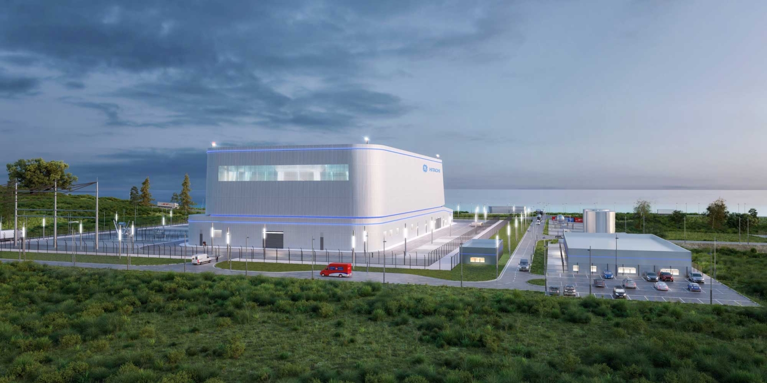 Illustration du BWRX-300 de GE Hitachi Nuclear Energy