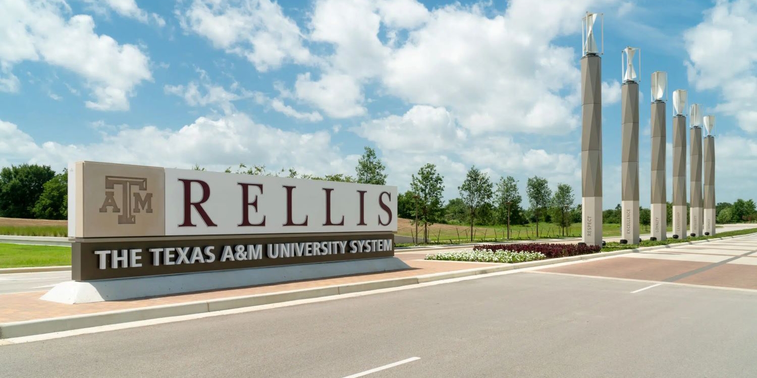 Le campus de Rellis à Bryan au Texas