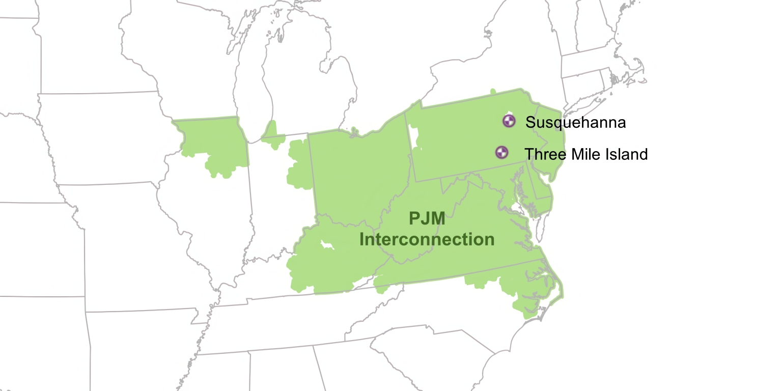 Zwei Kernkraftwerke in Pennsylvania zur Versorgung von Rechenzentren