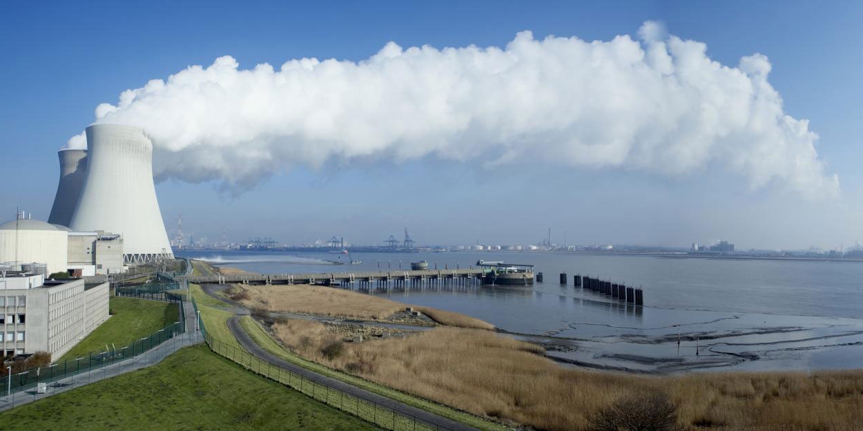 La centrale nucléaire de Doel en Belgique