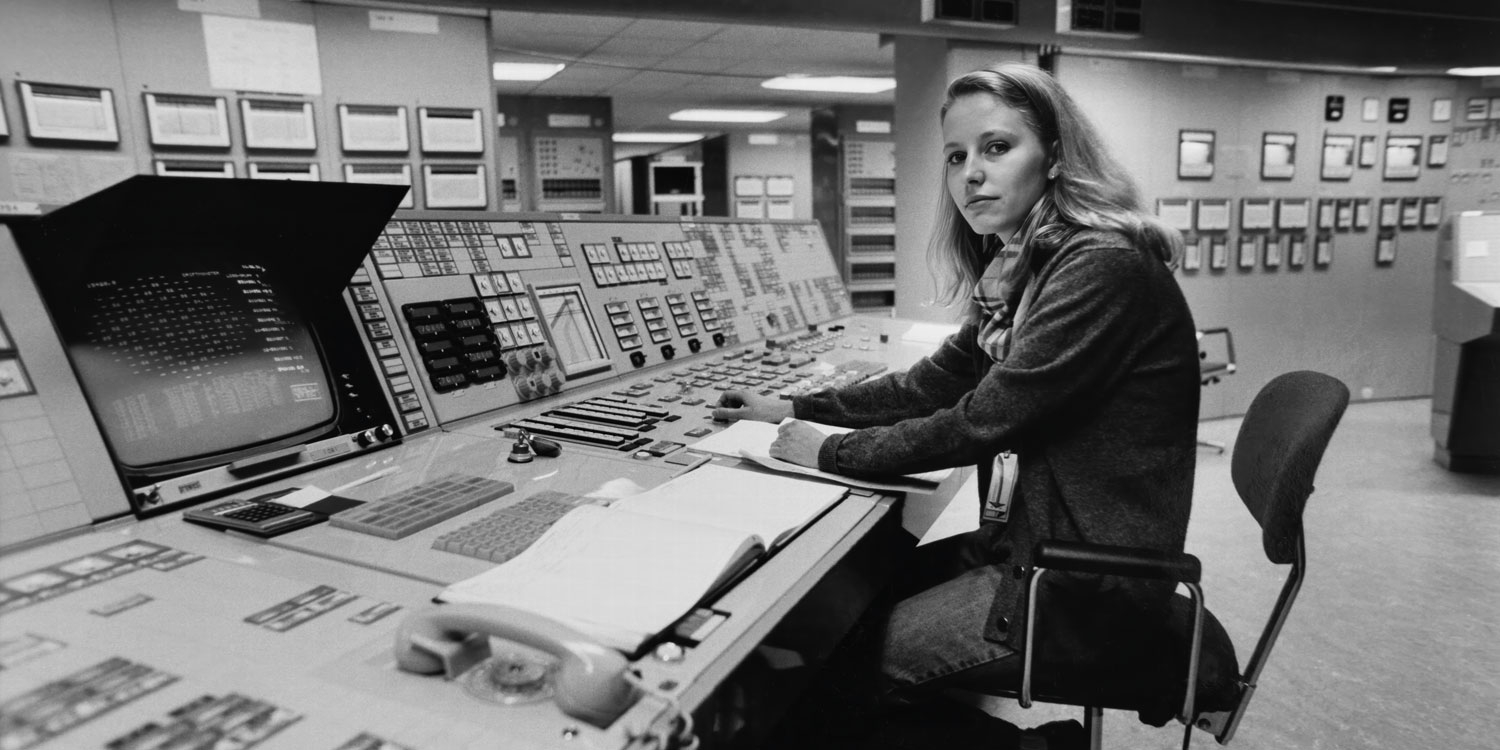 Une des premières opératrices de réacteur en Suède – Rose-Marie Ågren