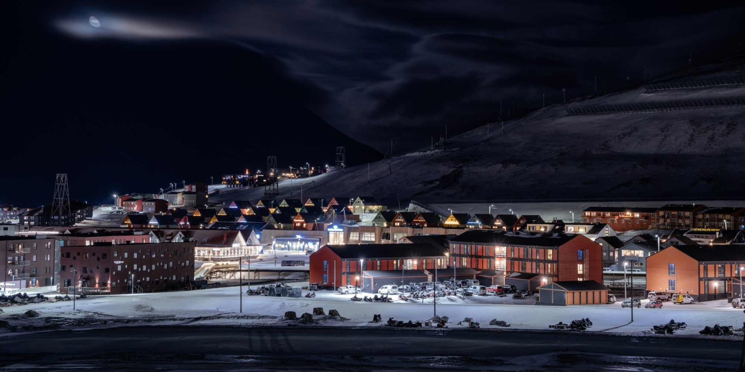 Longyearbyen auf Spitzbergen