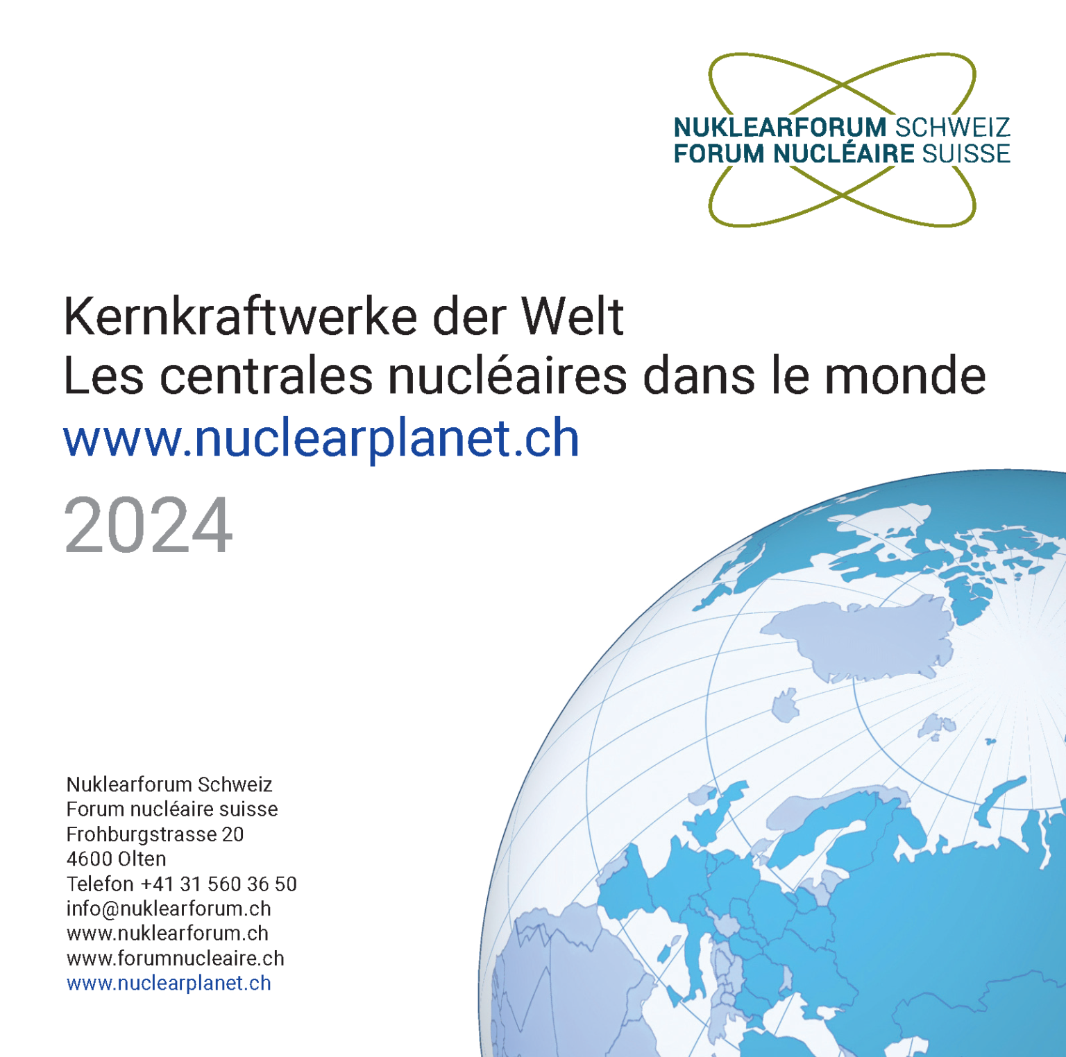 Booklet "Kernkraftwerke der Welt 2024"