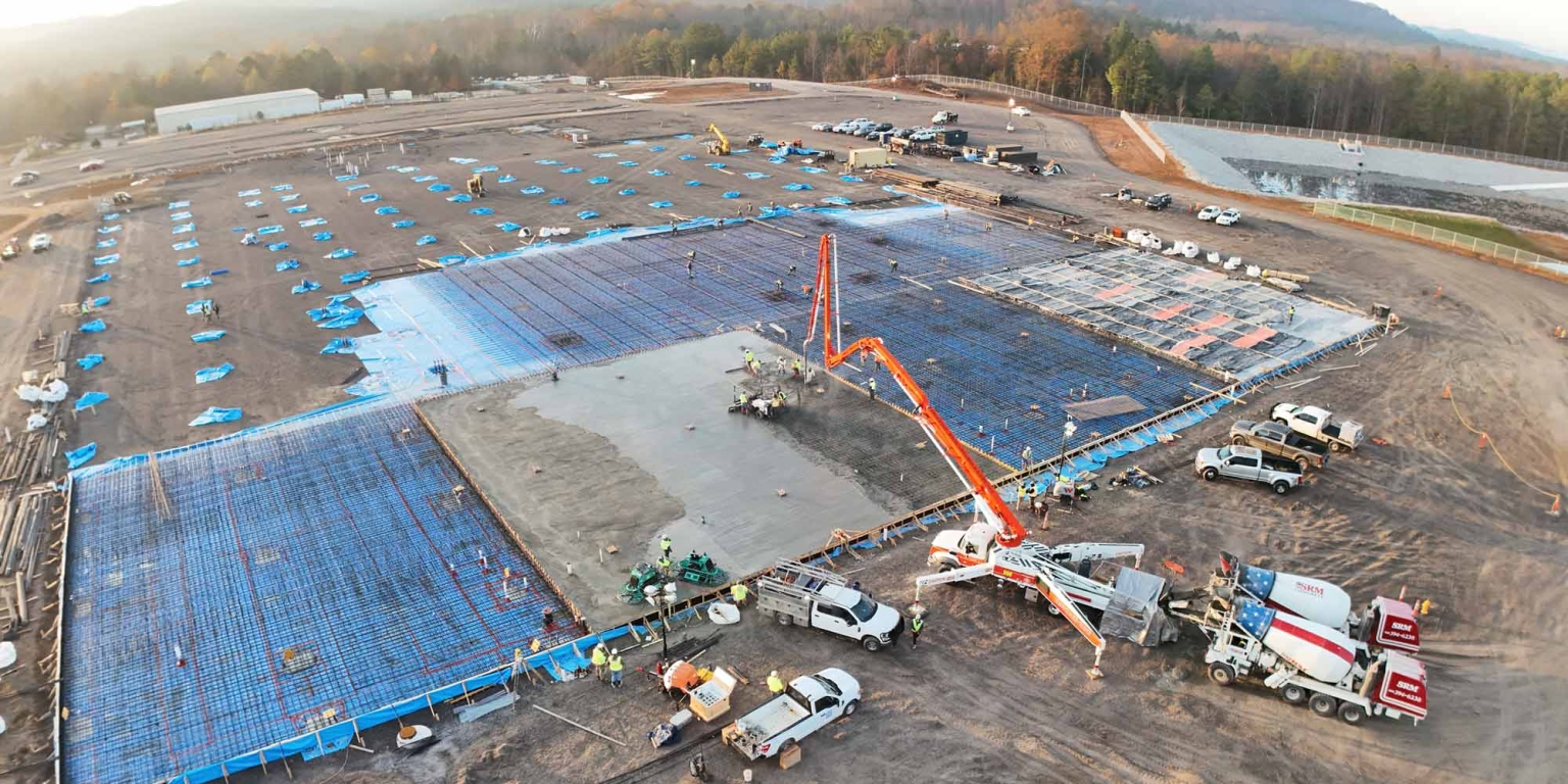 Baustart bei der Brennstofffabrik von X-energy