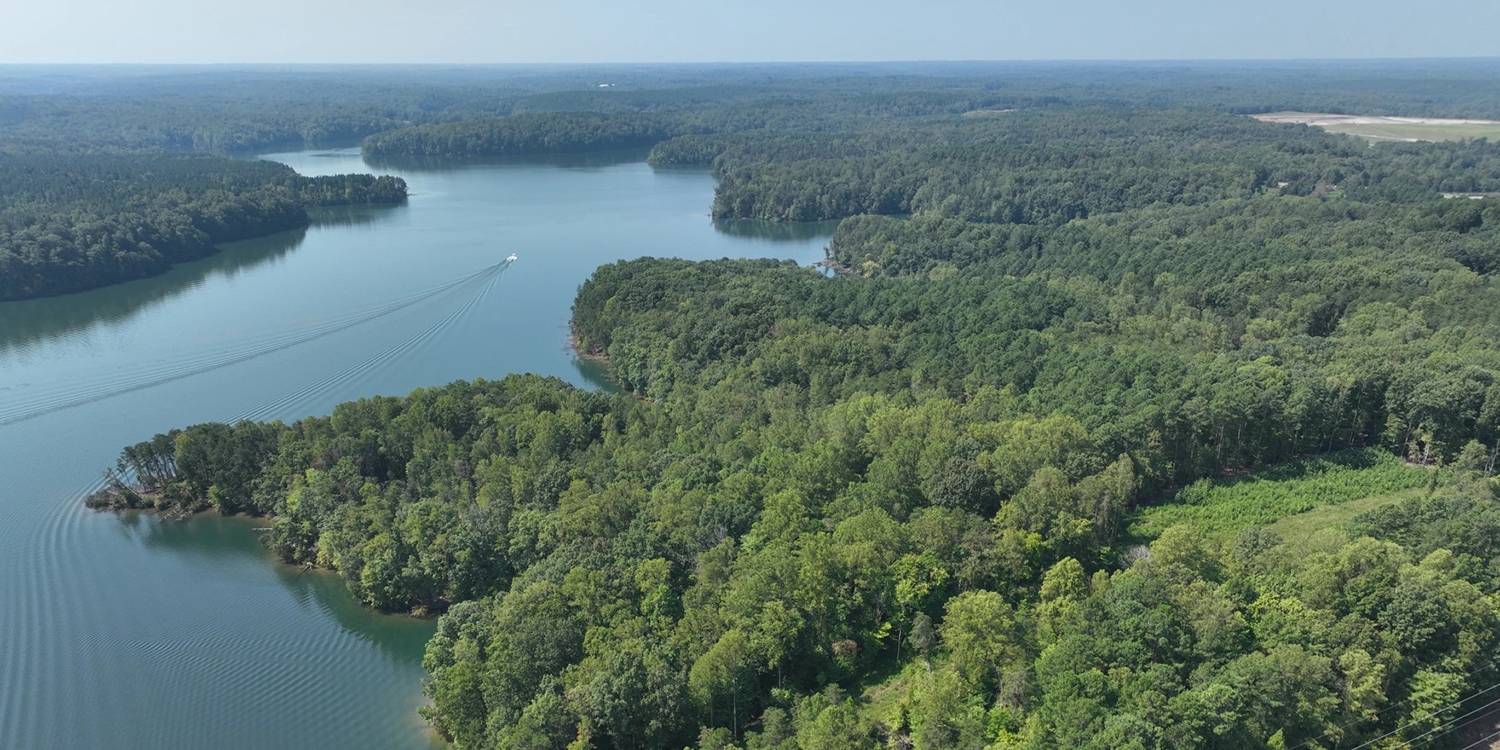 Belews Der neue Standort Creek Steam Station im amerikanischen Bundesstaat North Carolina