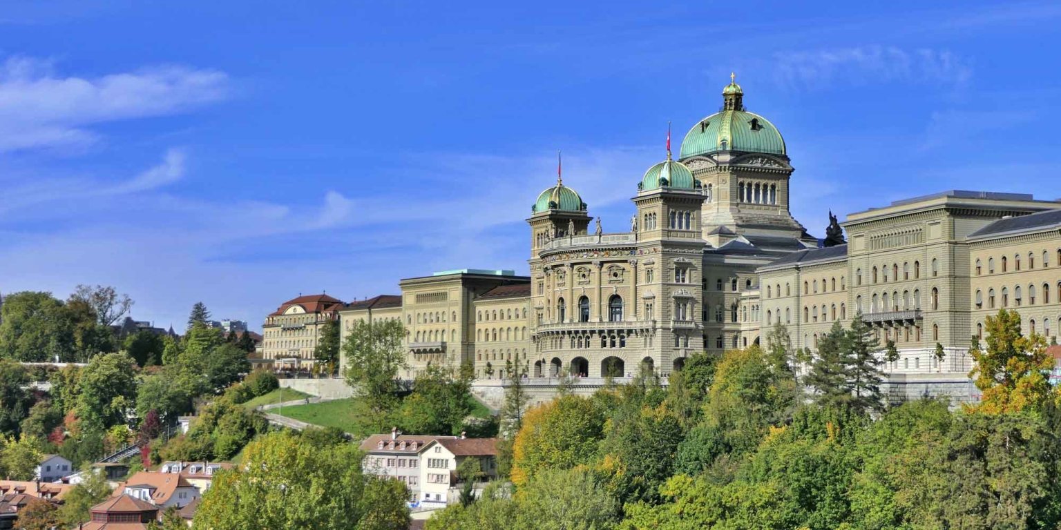 Ansicht des Berner Bundeshauses