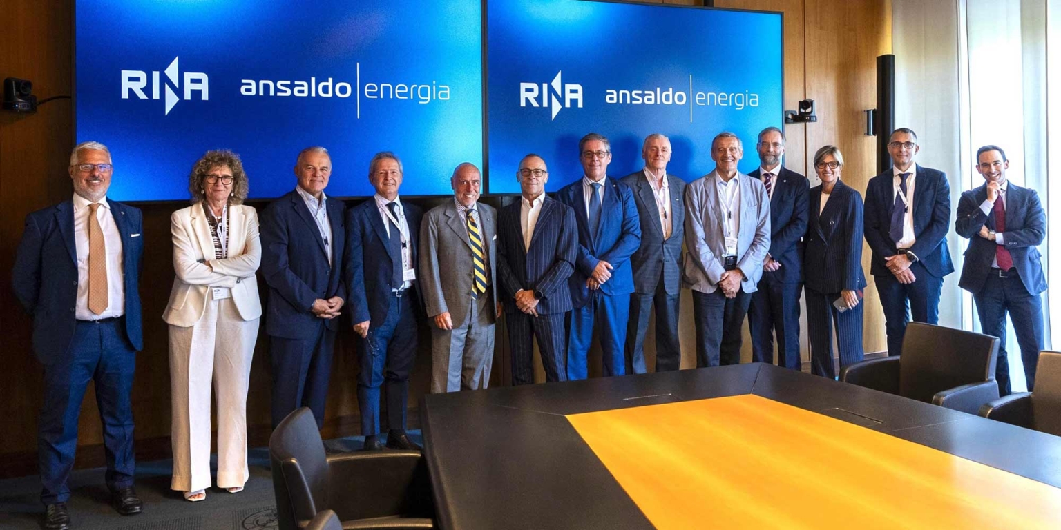 Gruppenfoto anlässlich der Unterzeichnung der Vereinbarung