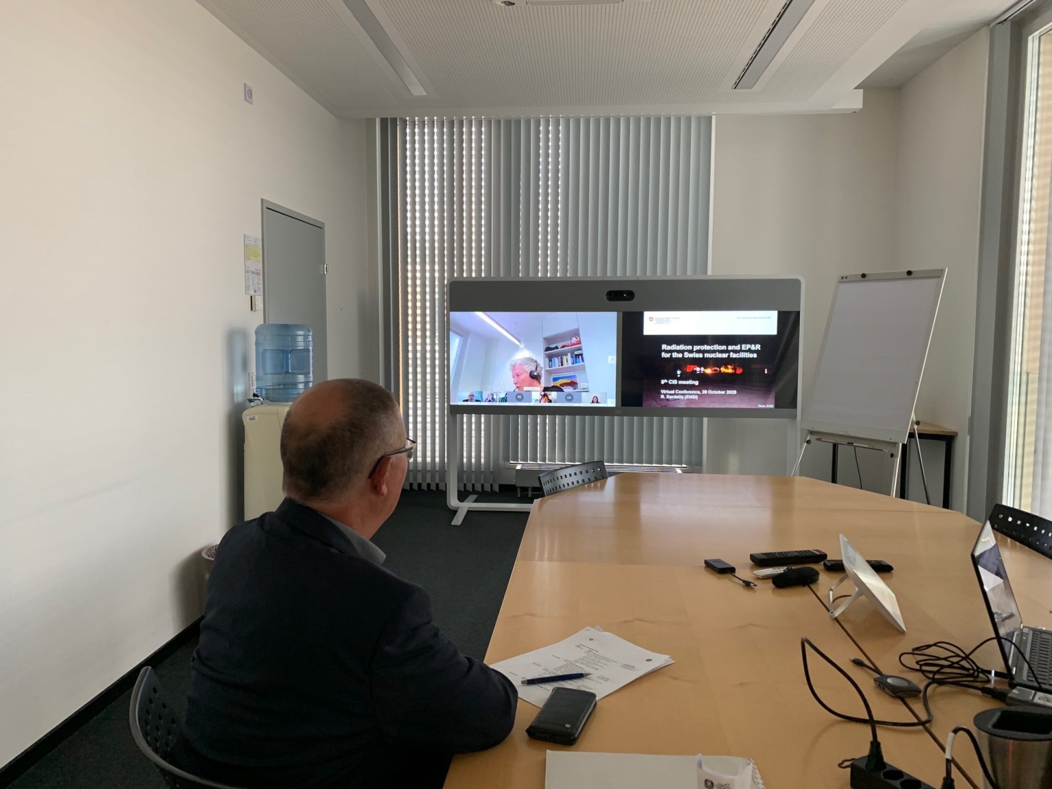 Le 20 octobre 2020, des représentants de l’IFSN et de I’SIN ont tenu leur réunion annuelle CIS par vidéoconférence.