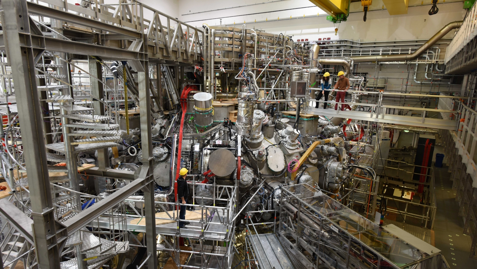 L’installation de fusion Wendelstein 7-X en décembre 2015.
