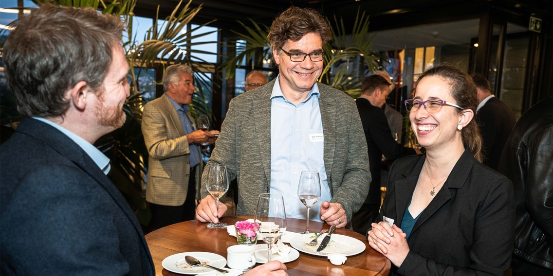 …mit guten Möglichkeiten fürs Networking.