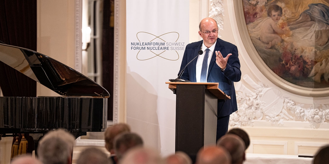 Christophe Grudler, Europaabgeordneter aus Frankreich, war der Hauptredner des Abends.