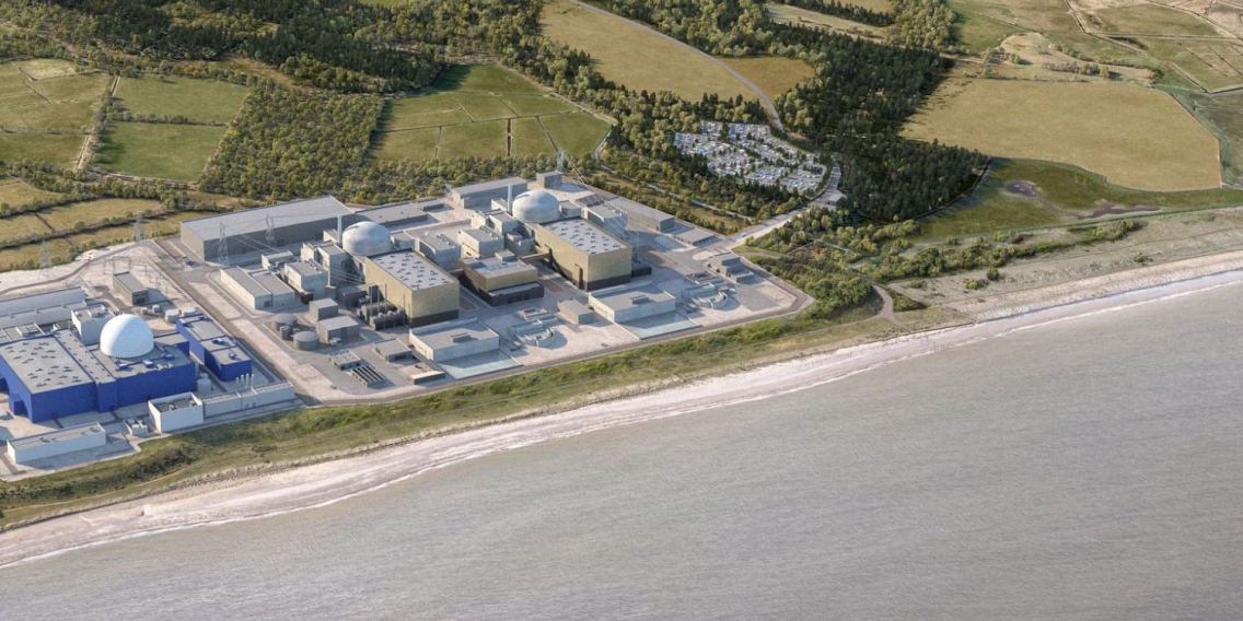 Das geplante Kernkraftwerk Sizewell C in Grossbritannien