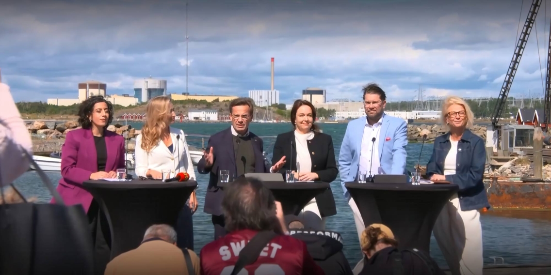 Pressekonferenz in Ringhals
