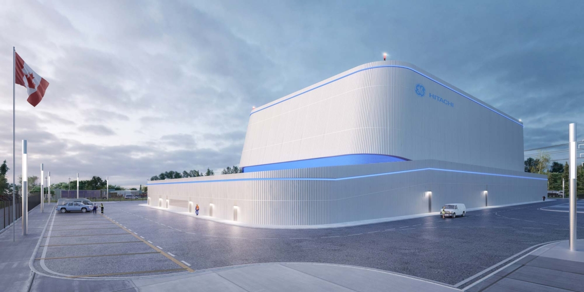 Rendering des SMR BWRX-300