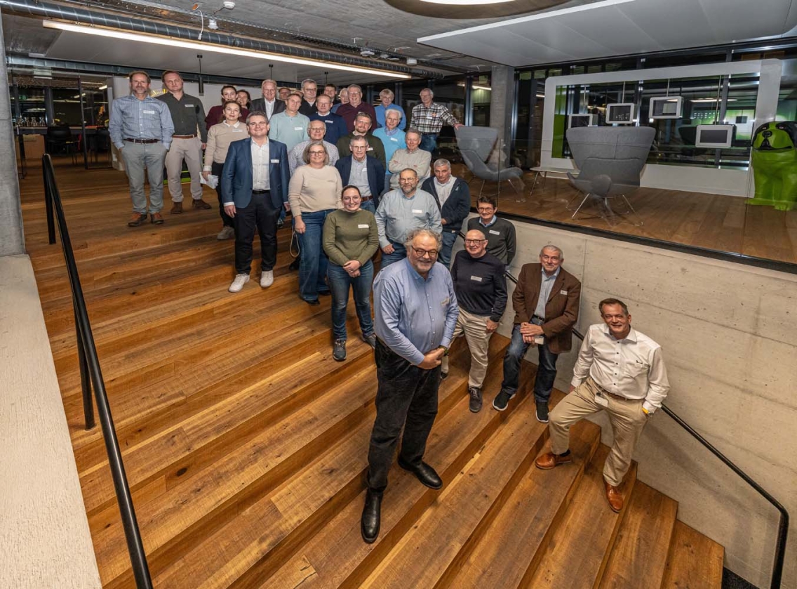 Teilnehmer:innen am Mitgliederanlass