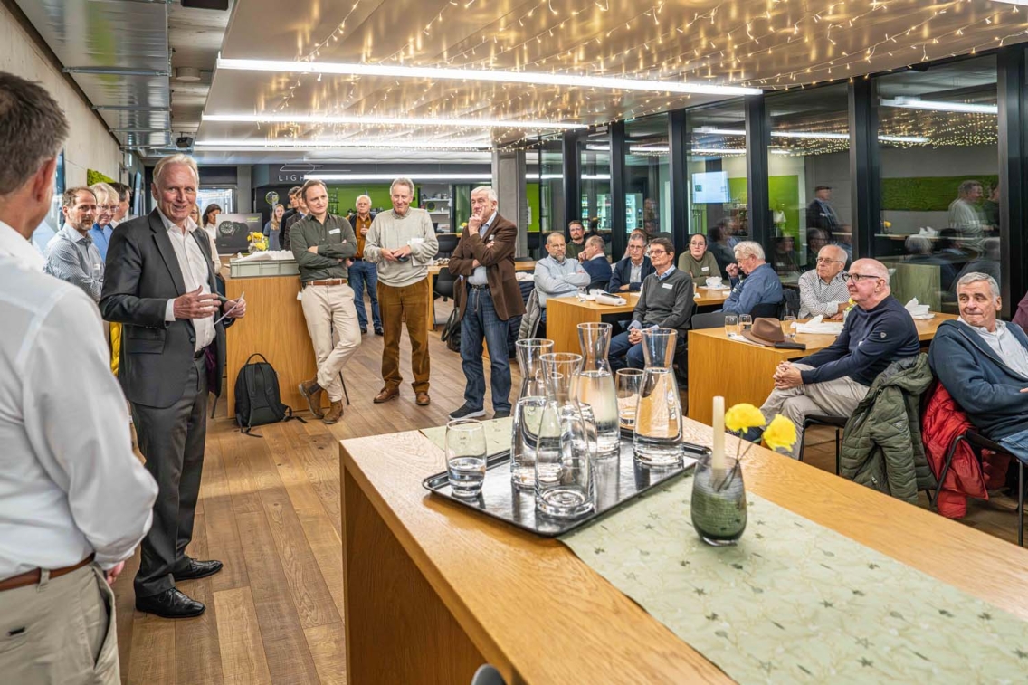 Begrüssung durch Präsident Hans-Ulrich Bigler