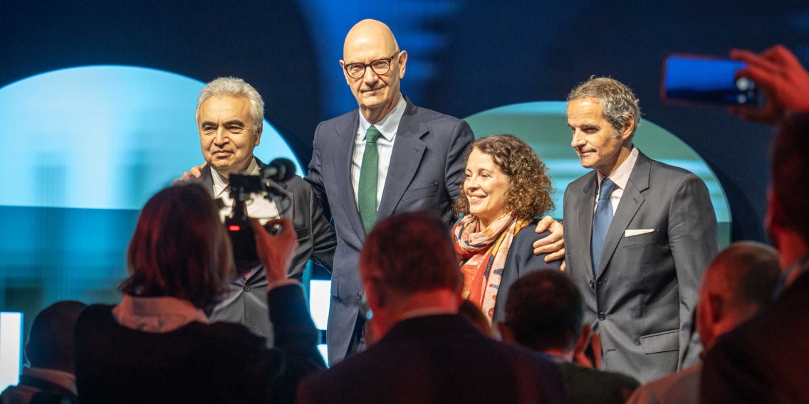 WNE-Eröffnung mit Raffael Grossi und Fatih Birol