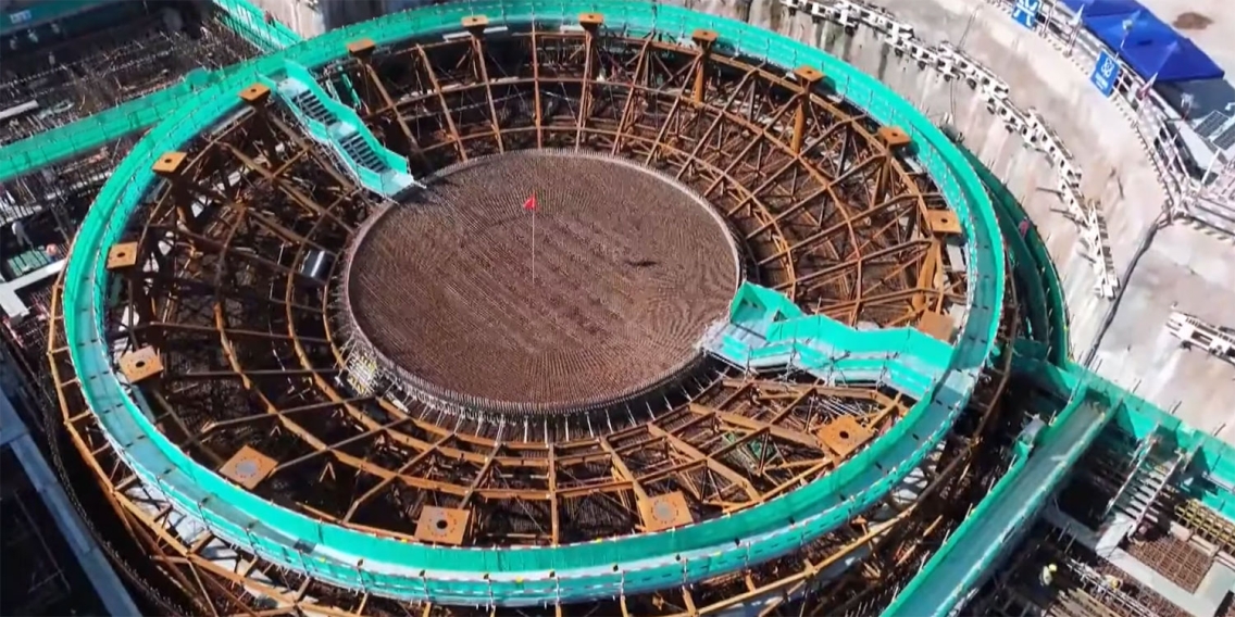 Bailong 2 en construction en Chine