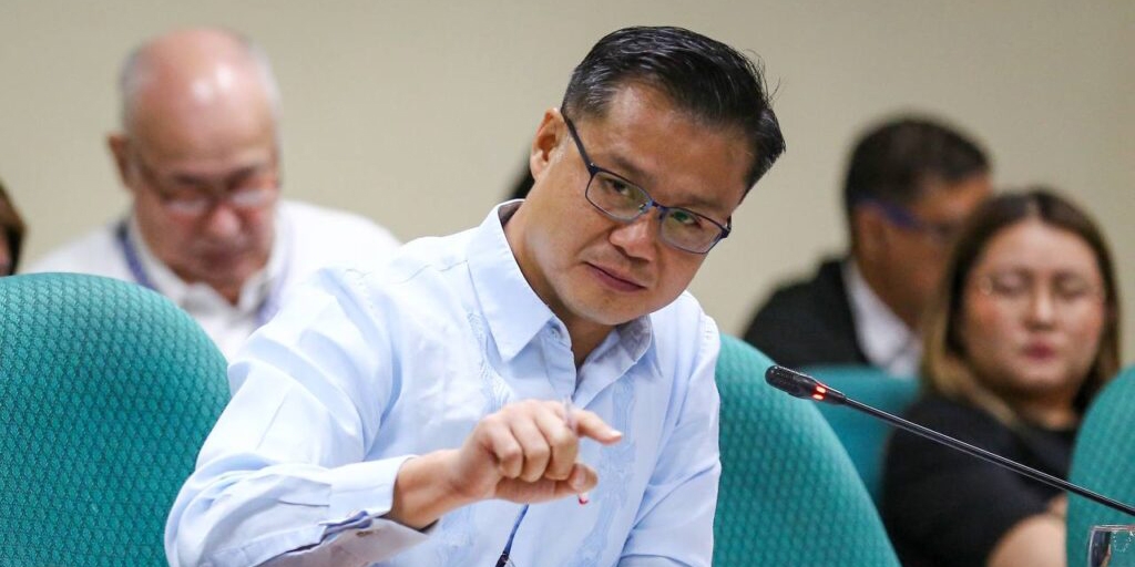 Philippinischer Senator Sherwin Ting Gatchalian 