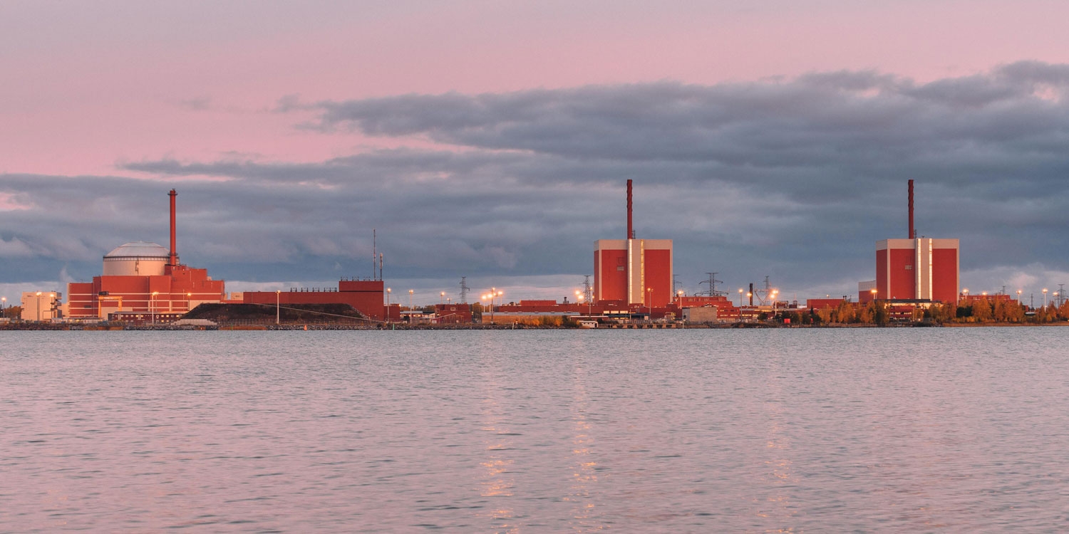 La centrale nucléaire d'Olkiluoto en Finlande