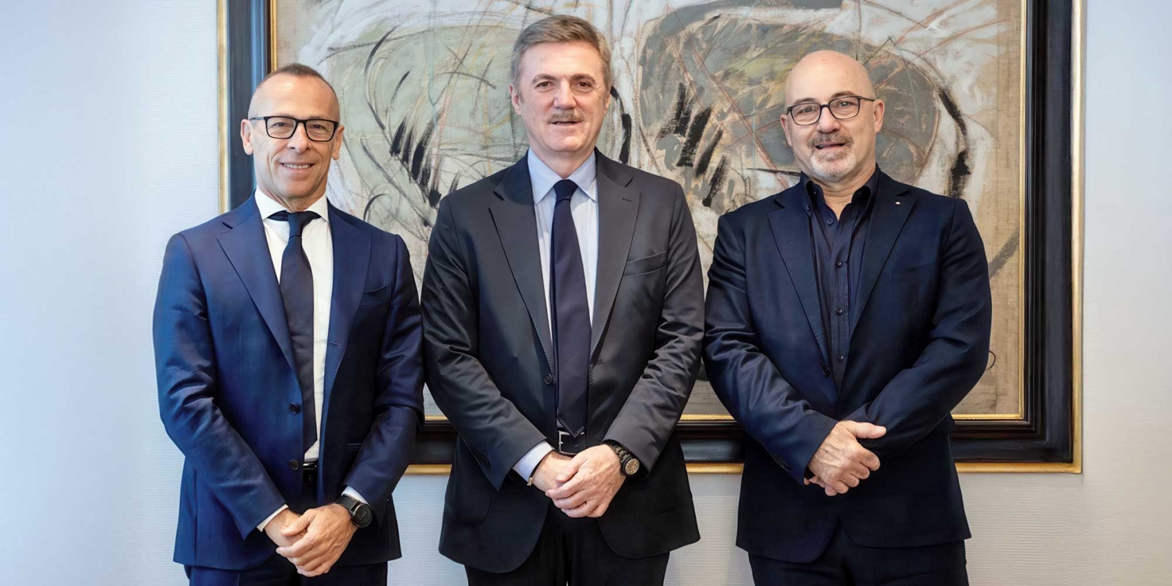 Les CEO des trois entreprises