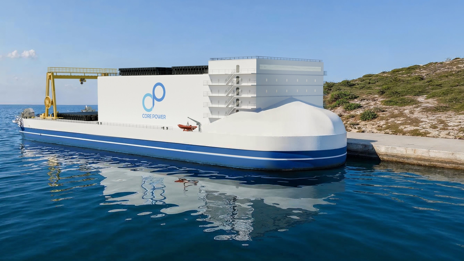 Schwimmendes Kernkraftwerk von Core Power