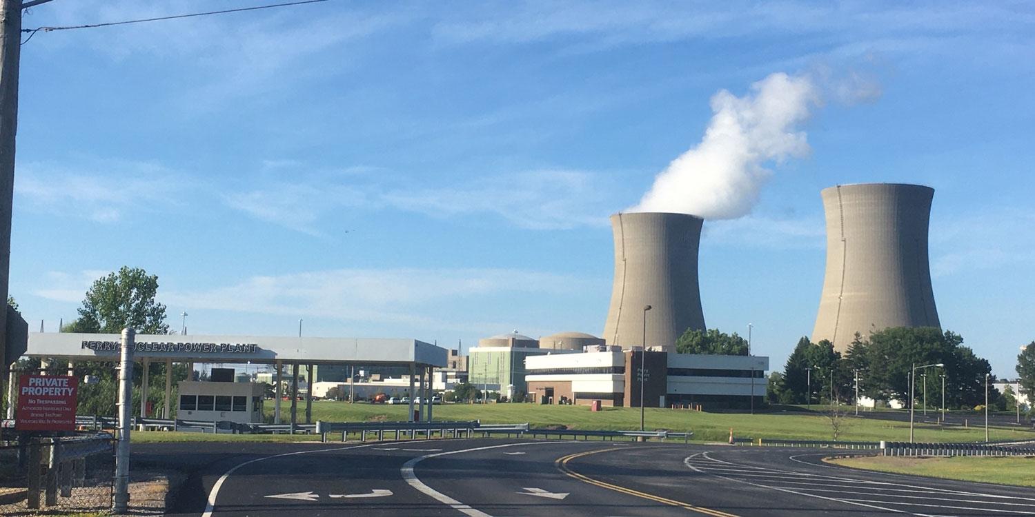 Das Kernkraftwerk Perry in den USA