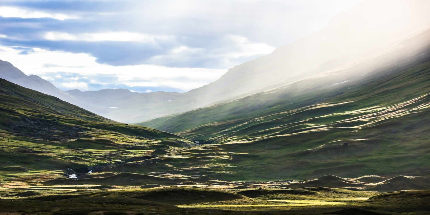 Landschaft in Nordschweden