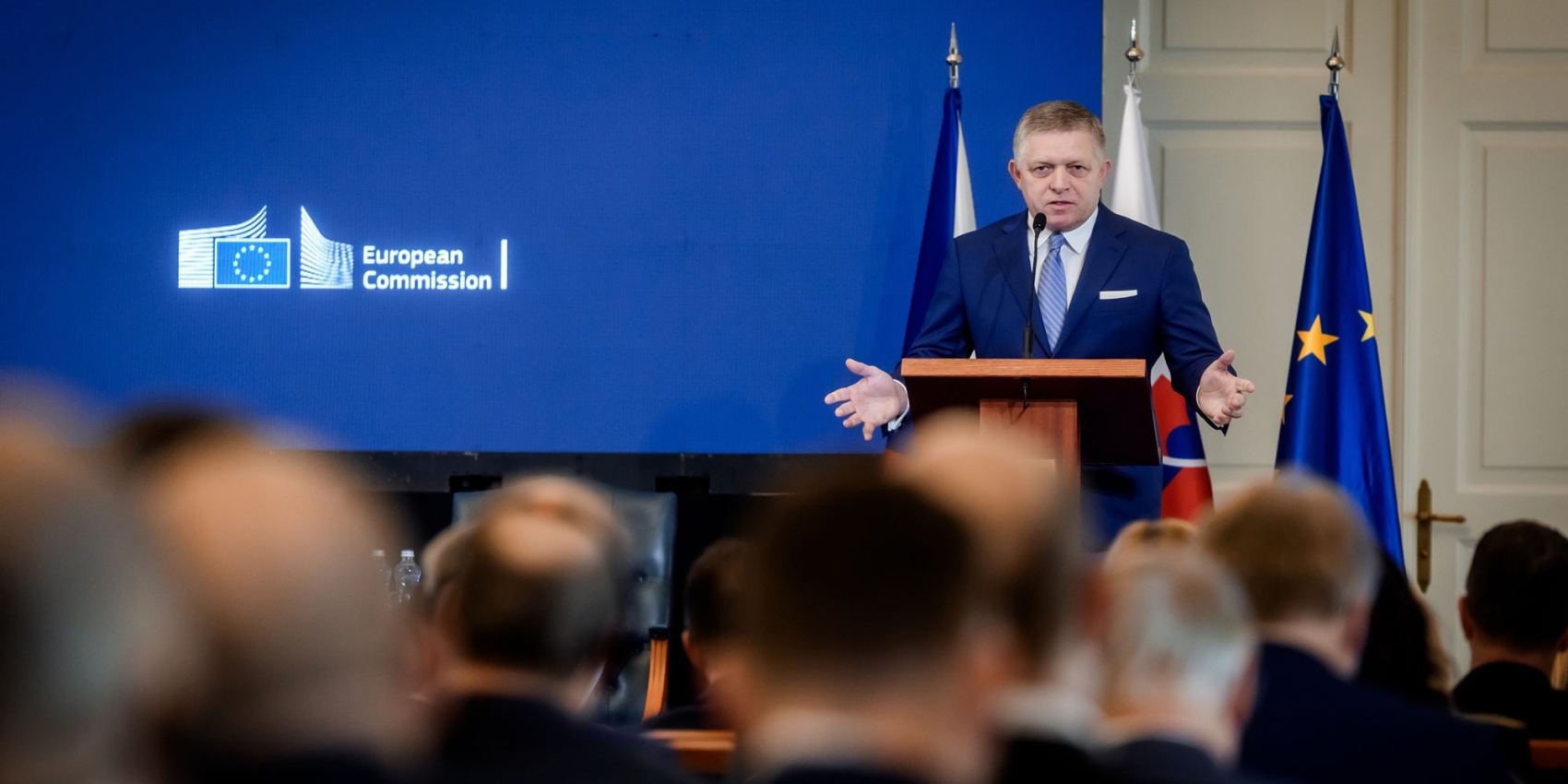 Le Premier ministre slovaque Robert Fico